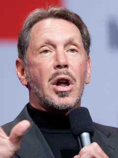 Portrait of Larry Ellison